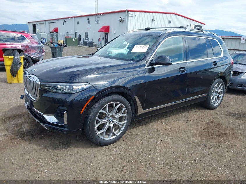 Vin: 5uxcw2c08l9c40921, lot: 46014576, bmw x7 xdrive40i 20202
