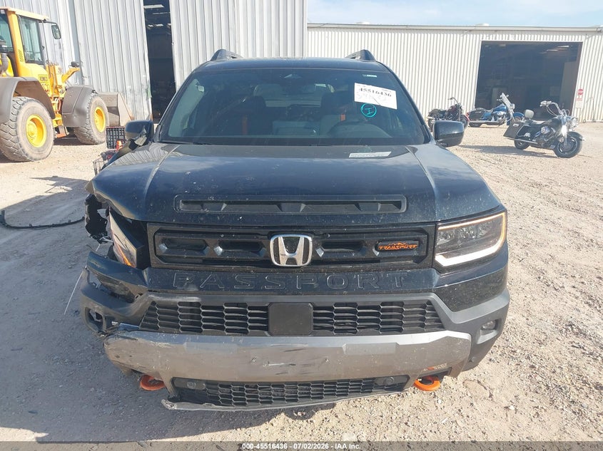 2026 Honda Passport Awd Trailsport/Awd Trailsport Blackout VIN: 5FNYF9H52TB022884 Lot: 45516436