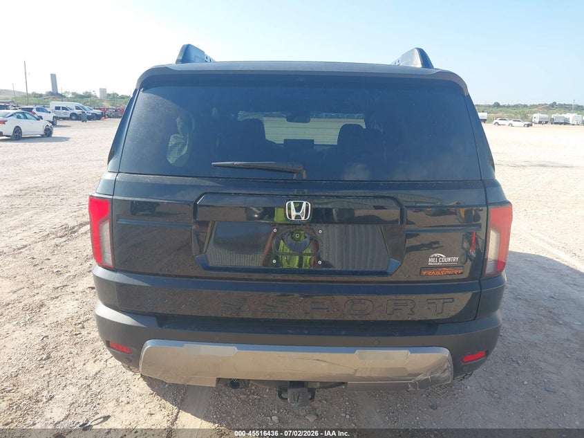 2026 Honda Passport Awd Trailsport/Awd Trailsport Blackout VIN: 5FNYF9H52TB022884 Lot: 45516436