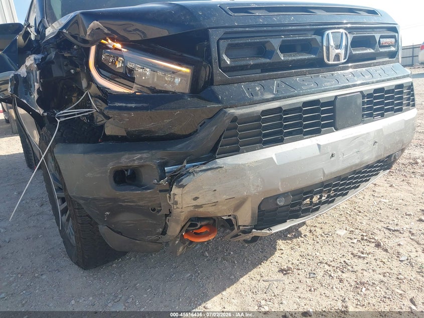 2026 Honda Passport Awd Trailsport/Awd Trailsport Blackout VIN: 5FNYF9H52TB022884 Lot: 45516436