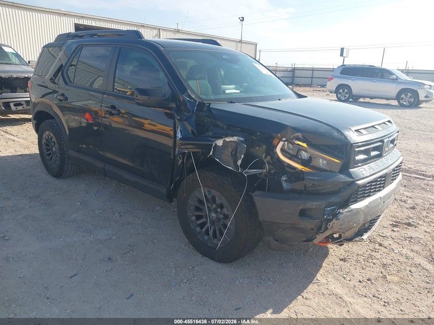 Vin: 5fnyf9h52tb022884, lot: 46014652, honda passport awd trailsport/awd trailsport blackout 2026 img_1