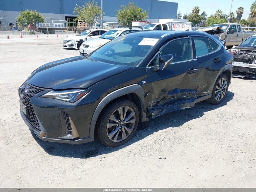 Vin: jthe9jbh0m2049728, lot: 46014672, lexus ux 250h f sport 20212