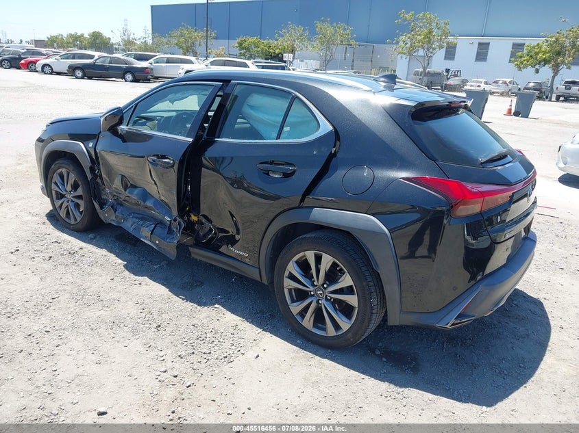 Vin: jthe9jbh0m2049728, lot: 46014672, lexus ux 250h f sport 20213
