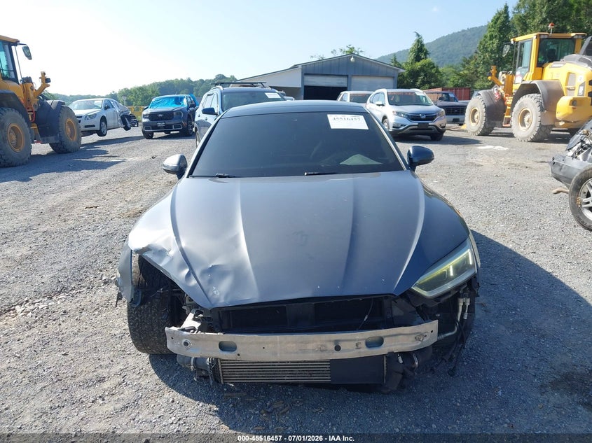 2018 Audi A5 2.0T Premium VIN: WAUFNCF58JA002734 Lot: 45516457