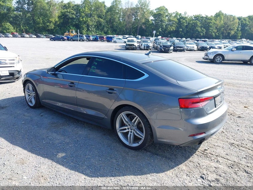 Vin: waufncf58ja002734, lot: 46014674, audi a5 2.0t premium 20183