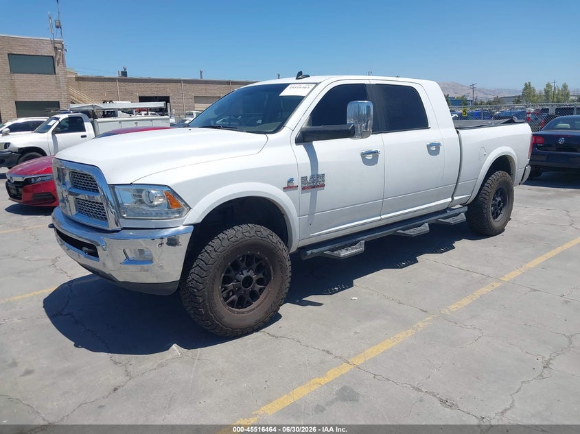 Vin: 3c6ur5nlxjg162066, lot: 46014680, ram 2500 laramie  4x4 6'4 box 20182