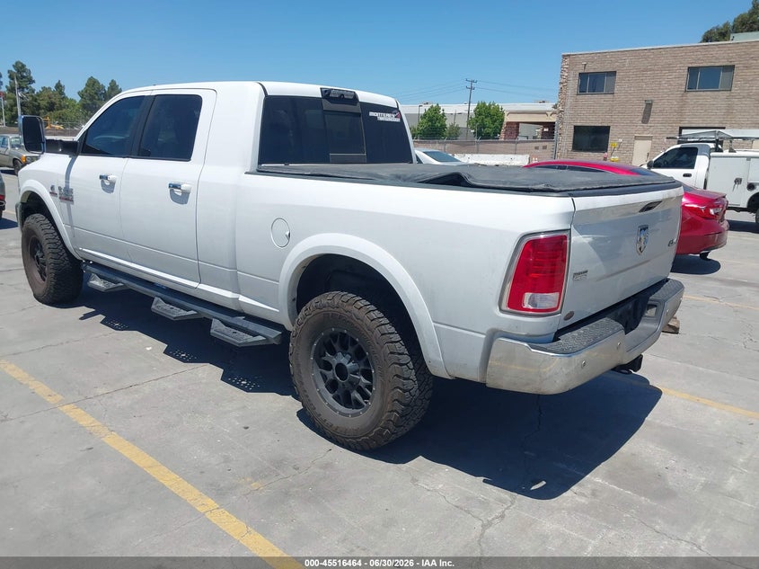 Vin: 3c6ur5nlxjg162066, lot: 46014680, ram 2500 laramie  4x4 6'4 box 20183
