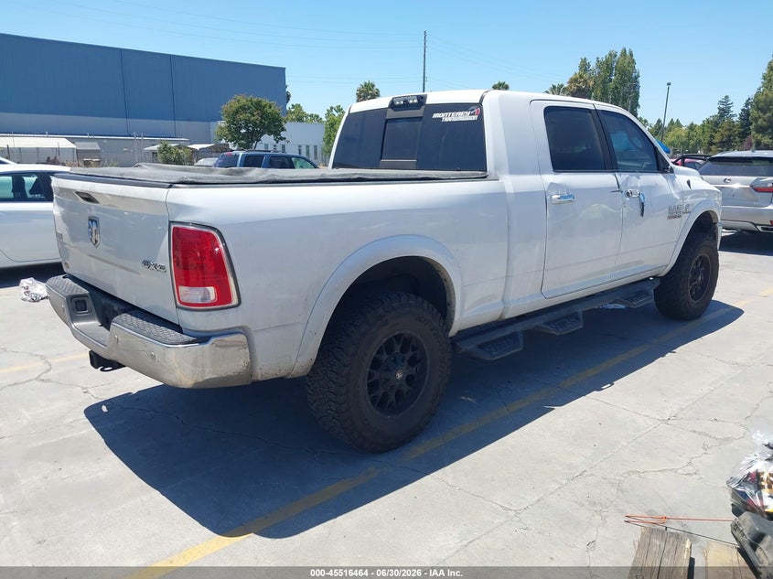 Vin: 3c6ur5nlxjg162066, lot: 46014680, ram 2500 laramie  4x4 6'4 box 20184