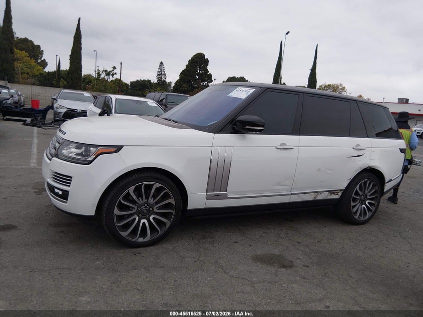 2017 Land Rover Range Rover 5.0L V8 Supercharged Autobiography VIN: SALGV5FEXHA353084 Lot: 45516525