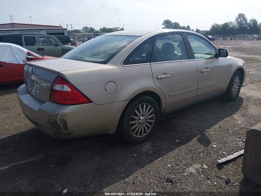 2006 MERCURY MONTEGO auction photo 4