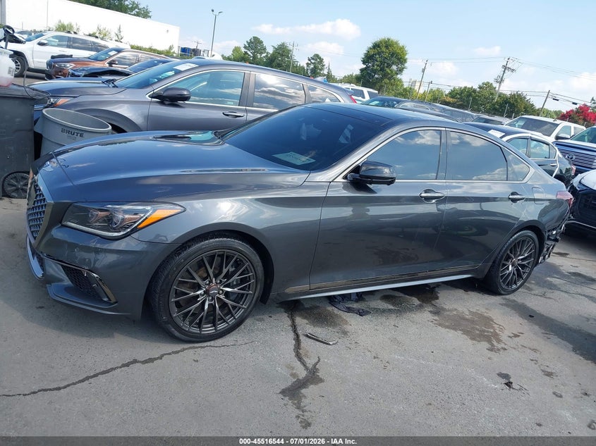 2019 Genesis G80 3.3T Sport VIN: KMTFN4JBXKU306798 Lot: 45516544