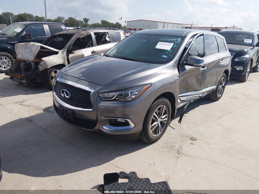 Vin: 5n1dl0mn5jc531026, lot: 46014779, infiniti qx60 20182