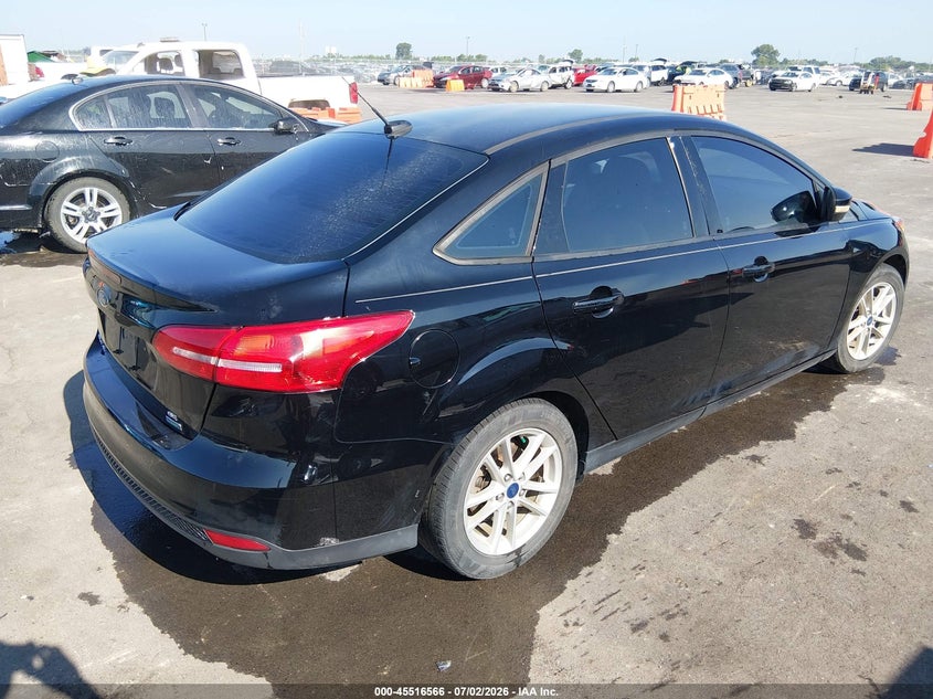 Vin: 1fadp3fe7hl244763, lot: 46014782, ford focus se 20174