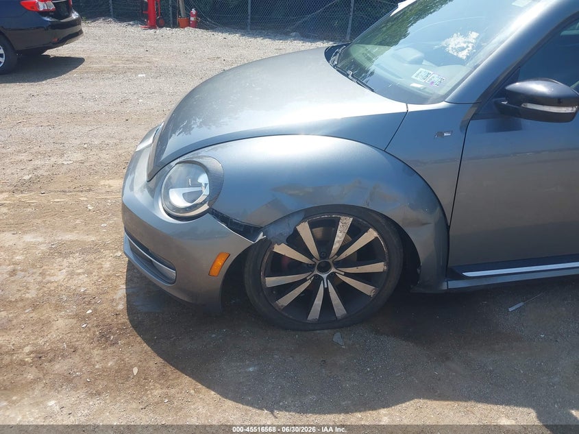 2012 Volkswagen Beetle 2.0T Turbo VIN: 3VW467AT7CM649357 Lot: 45516568