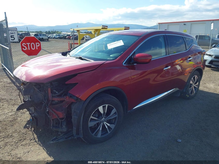 2019 Nissan Murano S 5N1AZ2MSXKN140575 photo 1