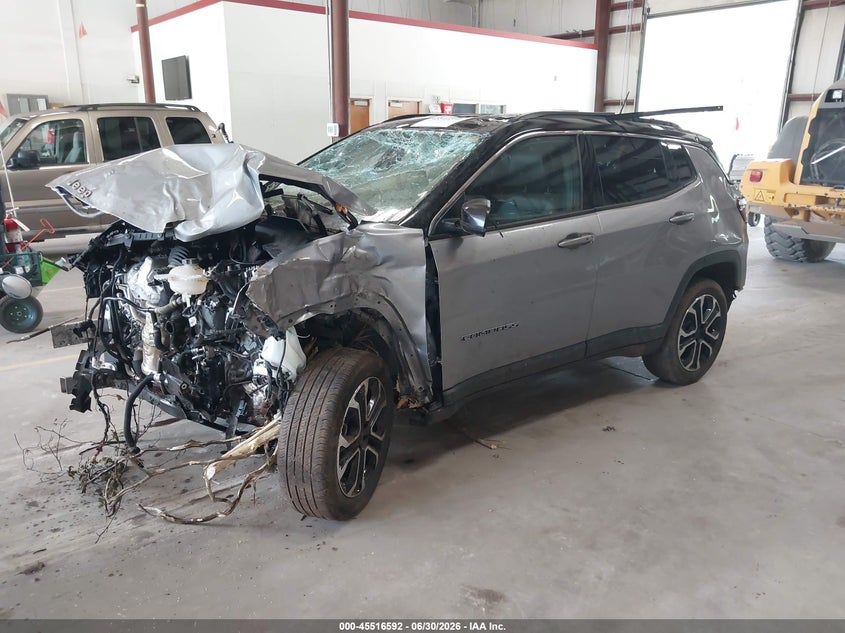Vin: 3c4njdcn0rt592159, lot: 46014808, jeep compass limited 4x4 20242