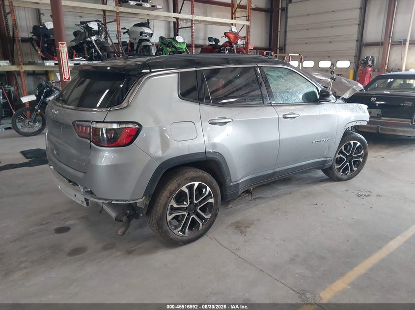 Vin: 3c4njdcn0rt592159, lot: 46014808, jeep compass limited 4x4 20244