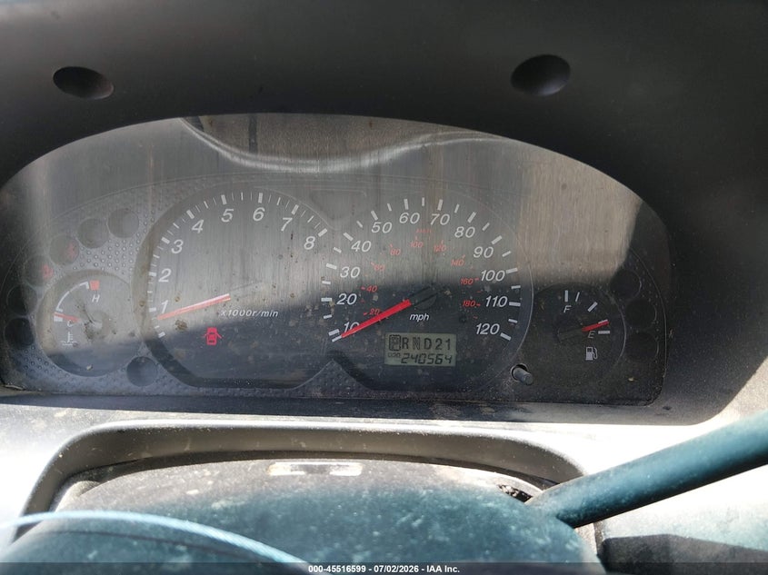 2002 Mazda Tribute Es V6/Lx V6 VIN: 4F2YU091X2KM24201 Lot: 45516599