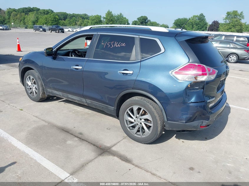 2015 NISSAN ROGUE auction photo 3
