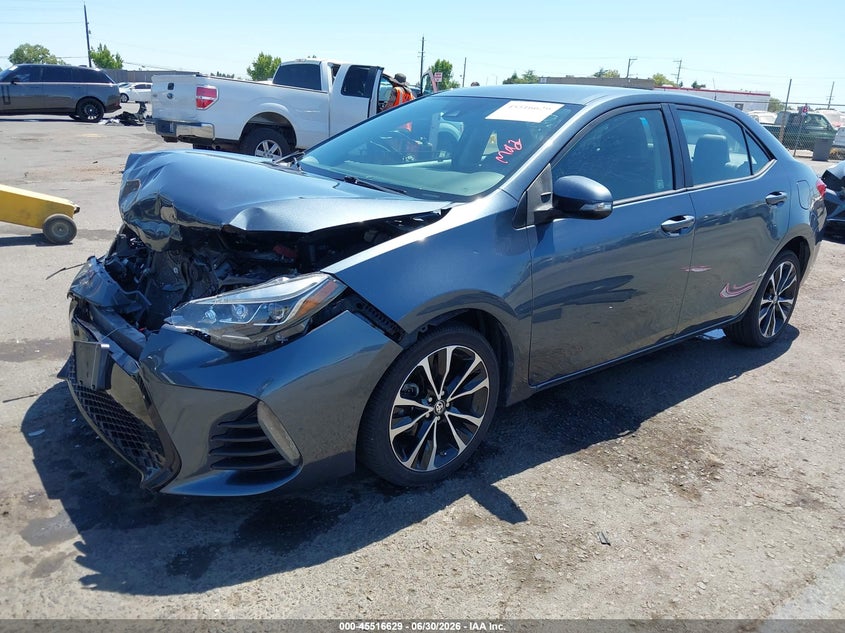 2019 Toyota Corolla, Front End, IAAI, VIN 2T1BURHE5KC183194 — photo 2