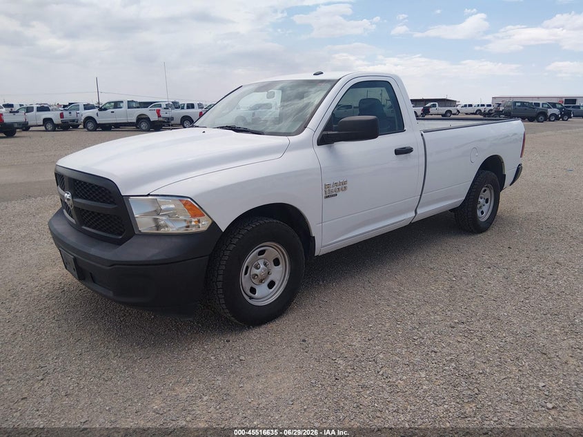 2019 RAM 1500, Звичайний знос, IAAI, VIN 3C6JR6DG1KG503997 — фото 2