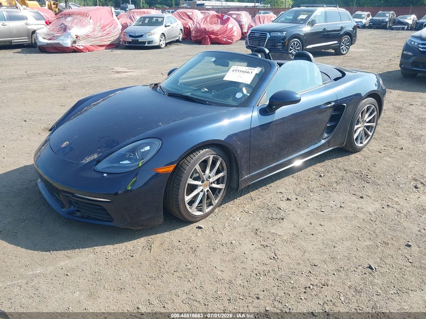 2018 PORSCHE 718 BOXSTER auction photo 2