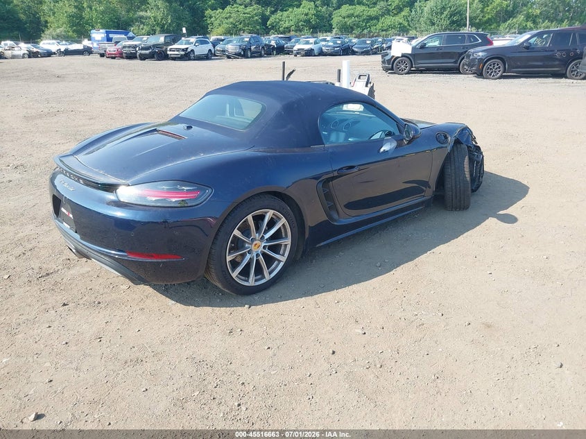 2018 PORSCHE 718 BOXSTER auction photo 4