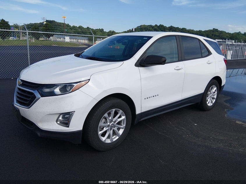 2020 Chevrolet Equinox, Звичайний знос, IAAI, VIN 3GNAXSEV4LS686581 — фото 2