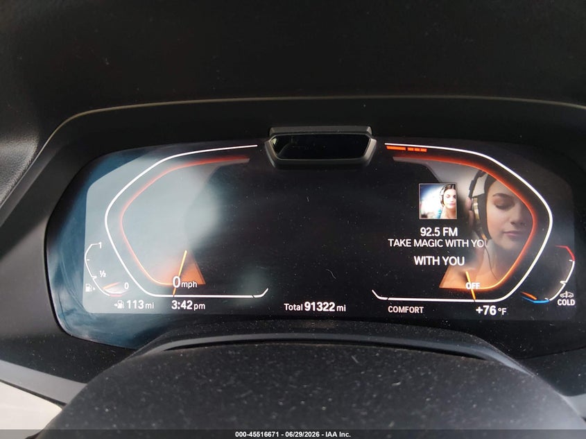 2019 BMW X5 SPORT UTILITY VEHICLE 3.0L I-6 DI, DOHC, VVT, TURBO, 335HP
