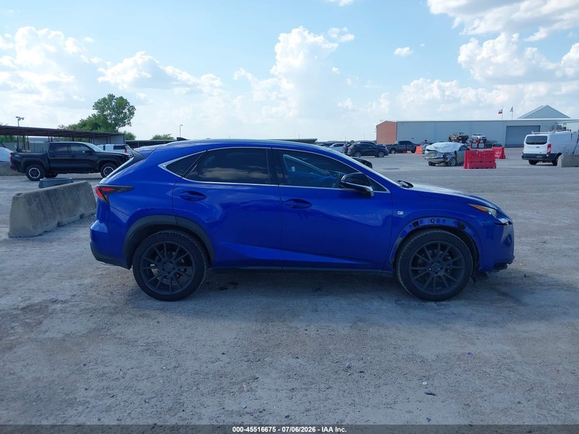 2015 Lexus Nx 200T F Sport VIN: JTJYARBZ8F2007790 Lot: 45516675
