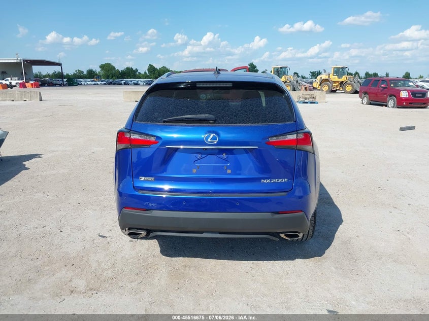 2015 Lexus Nx 200T F Sport VIN: JTJYARBZ8F2007790 Lot: 45516675