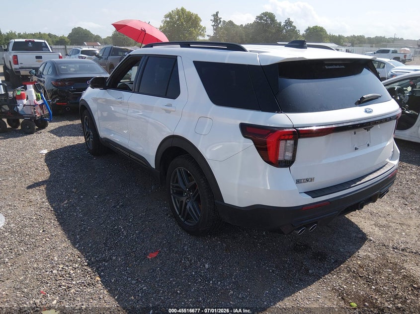 Vin: 1fmwk8gc4sgc22047, lot: 46014893, ford explorer st 20253