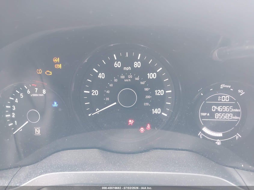 2018 HONDA HR-V auction photo 7