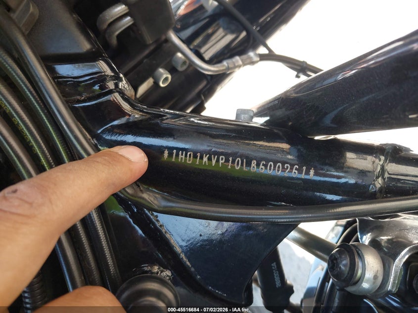 2020 Harley-Davidson Flhrxs VIN: 1HD1KVP10LB600261 Lot: 45516684