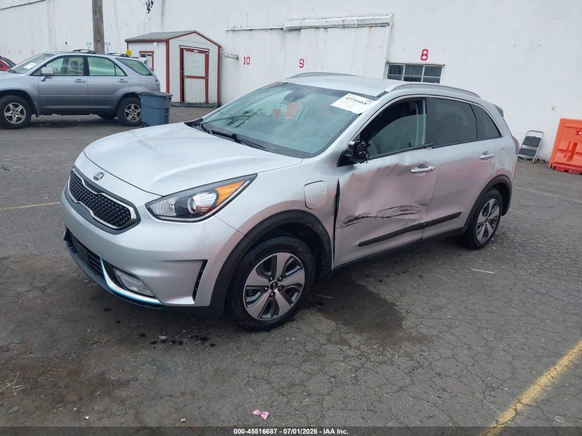 Vin: kndcd3ld6k5315778, lot: 46014903, kia niro plug-in hybrid ex 20192