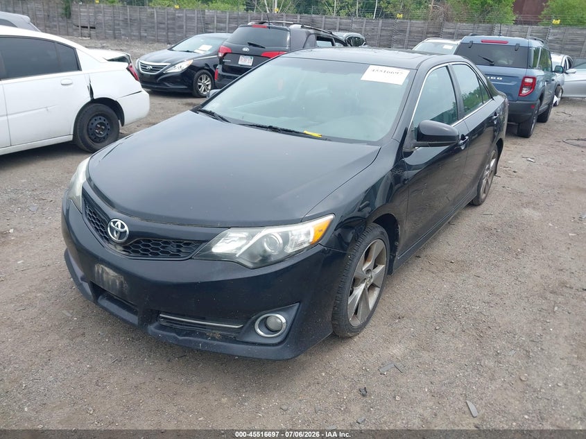 2012 TOYOTA CAMRY SEDAN 3.5L V-6 DOHC, VVT, 268HP