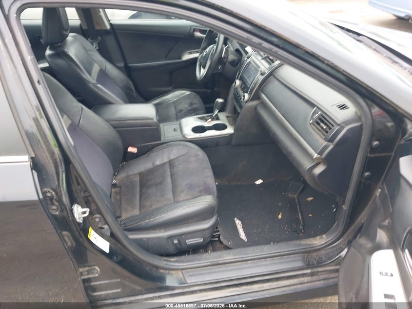 2012 TOYOTA CAMRY SEDAN 3.5L V-6 DOHC, VVT, 268HP