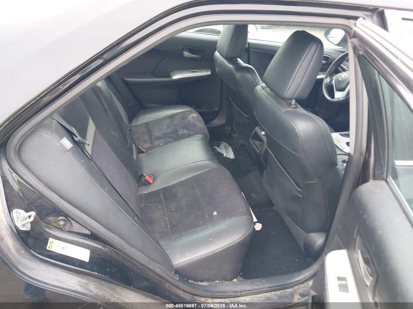 2012 TOYOTA CAMRY SEDAN 3.5L V-6 DOHC, VVT, 268HP