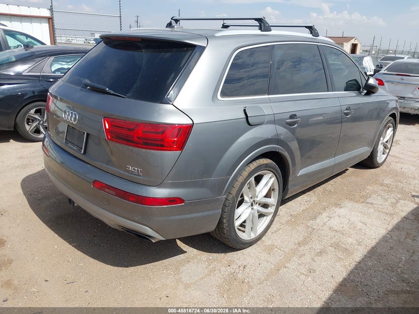 Vin: wa1vabf72hd029887, lot: 46014940, audi q7 3.0t premium 20174
