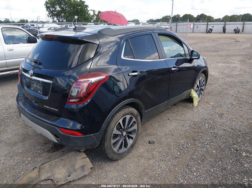 Vin: kl4cjasb4mb321123, lot: 46014953, buick encore fwd preferred 20214