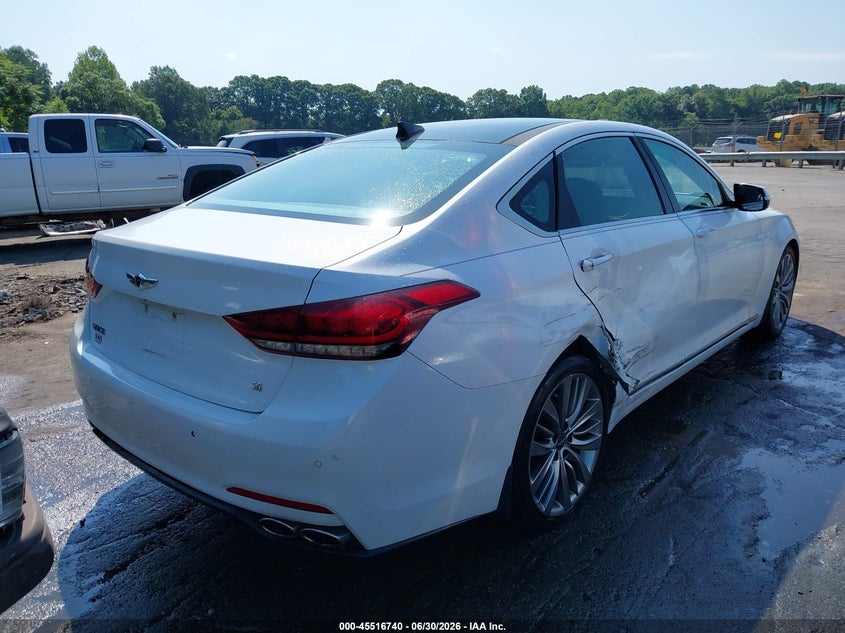 2015 Hyundai Genesis 5.0 VIN: KMHGN4JF8FU043217 Lot: 45516740