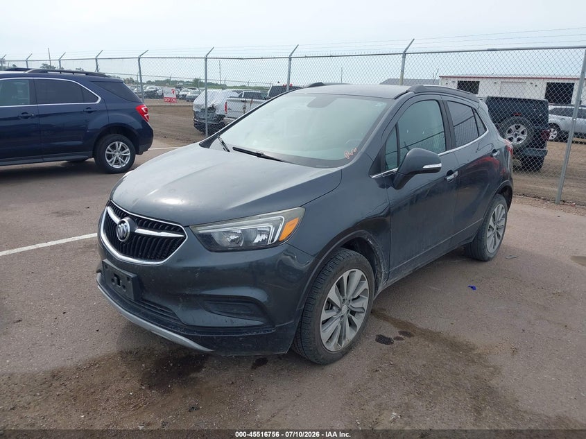 Vin: kl4cjasb2hb088073, lot: 46014972, buick encore preferred 20172