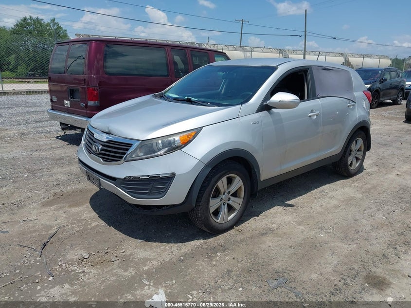 2013 Kia Sportage, Звичайний знос, IAAI, VIN KNDPBCA26D7411765 — фото 2