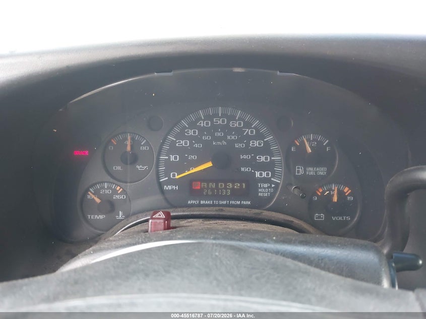 2001 Chevrolet Express VIN: 1GCHG35R411169117 Lot: 45516787