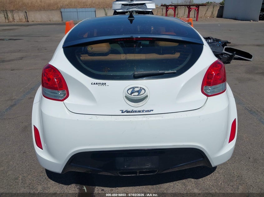 2012 Hyundai Veloster Base W/Gray VIN: KMHTC6AD5CU047137 Lot: 45516803