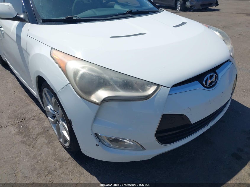 2012 Hyundai Veloster Base W/Gray VIN: KMHTC6AD5CU047137 Lot: 45516803