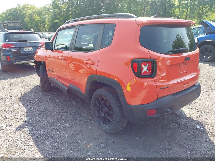 2020 JEEP RENEGADE auction photo 3