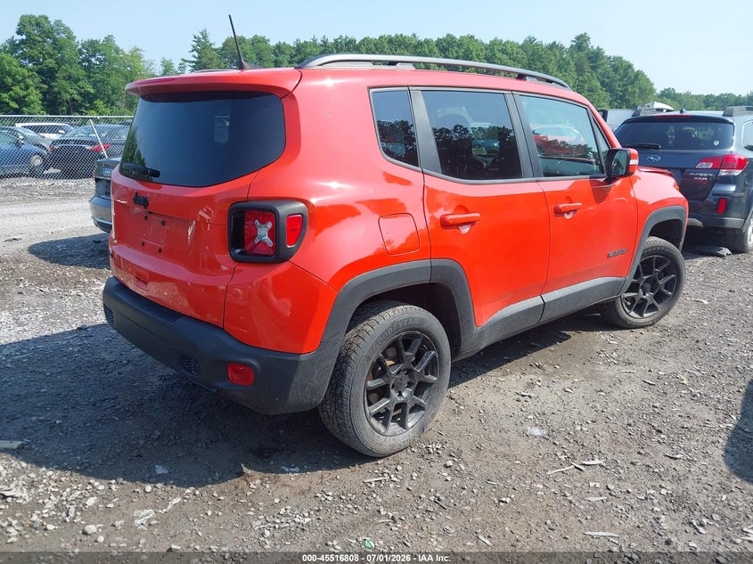2020 JEEP RENEGADE auction photo 4