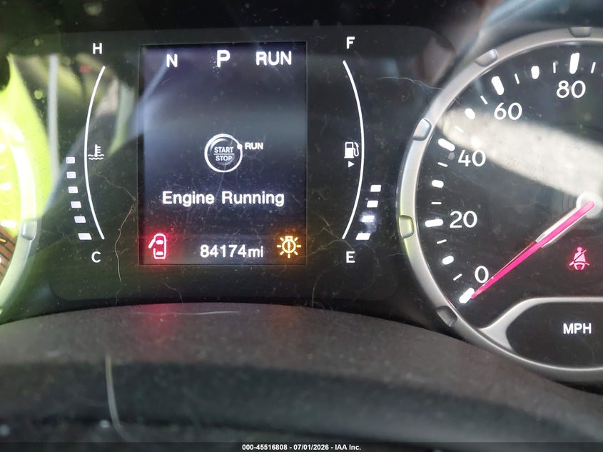 2020 JEEP RENEGADE auction photo 7