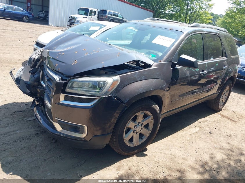 Vin: 1gkkvned4gj212525, lot: 46015066, gmc acadia sle-1 20162